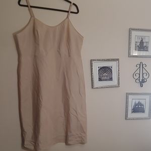 Vintage Snip-It  nude colored slip size 44